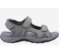 Cotswold Freshford Recycled Sandal Women's Grey/Turquoise Size 7