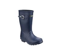 Cotswold Girl's 'Buckingham' Wellington Boots in Navy | Size: Infant 12 Cotswold Navy Infant 12
