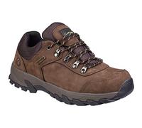 Cotswold Mens Hawling Memory Foam Waterproof Shoes - Brown - Size UK 7