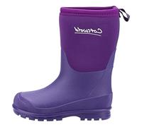 Cotswold Hilly Neoprene Childrens Wellington Boot Unisex Kids Purple Size 9