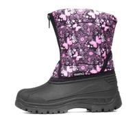 Cotswold Iceberg Waterproof Snow Boot Kids Girls | Boots | Butterfly / Black | UK Size 8.5
