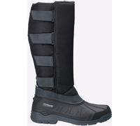 Cotswold Kemble mens black hybrid winter yard wellington boot