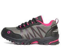 Cotswold Littledean Lace Up Hiking Waterproof Boot Pink/Grey