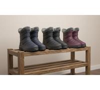 Cotswold Longleat Water-Resistant Womens Wellingtons: Black/UK 4