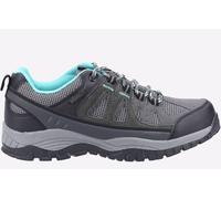 Cotswold Maisemore Waterproof Womens Walking Shoes Trainers, Size 3 In Grey