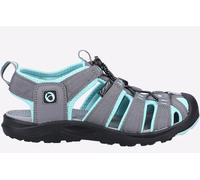 Cotswold Marshfield Recycled Sandal Female Grey Turquoise UK Size 8