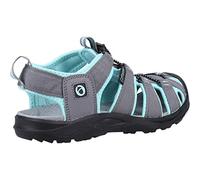 Cotswold Marshfield Recycled Sandal Women's Grey Turquoise Size 7
