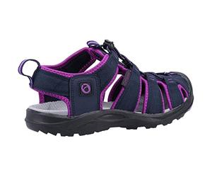 Cotswold Marshfield Recycled Sandal Women's Navy/Berry Size 3