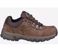 Cotswold Mens Hawling Memory Foam Waterproof Shoes - Brown Leather - Size UK 8