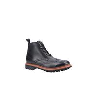 Cotswold Mens Rissington Commando Goodyear Welt Lace Up Boot - Black Leather - Size 11 (UK Shoe)