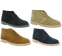Cotswold Mens Sahara Desert Boot Taupe Suede Lace Up Desert Boot 9