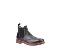 Cotswold Men's 'Siddington' Leather Boots in Black | Size: 11 Cotswold Black 11