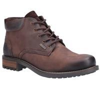 Cotswold Mens Woodmancote Lace Up Work Boots - Brown Leather - Size UK 7