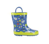 Cotswold Puddle Kids Waterproof Pull On Wellington Boots | Slip On Shoes | Farm | UK Size 11