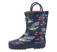 Cotswold Puddle Waterproof Pull On Boot Unisex Kids Shark Size 10.5
