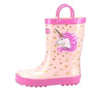 Cotswold Puddle Waterproof Pull On Boot Unisex Kids Unicorn Size 5