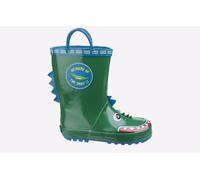 Cotswold Puddle Waterproof Wellington Junior Boys Green