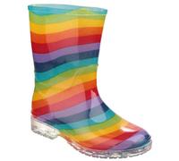 Cotswold Rainbow Kid's Pvc Waterproof Wellington Boot