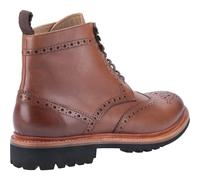 Cotswold Rissington Commando Goodyear Welt Lace Up Boot Brown Crafted with a s