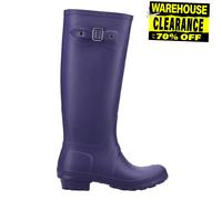 Cotswold Sandringham Purple Plain PVC Wellingtons PVC