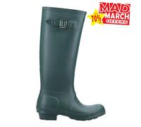 Cotswold Sandringham Green Plain PVC Wellingtons PVC