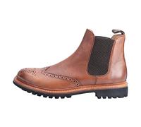 Cotswold Siddington Commando brown leather Chelsea dealer brogue boots