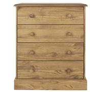 Core Products Cotswold 4 Drawer Chest, Brown