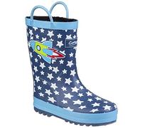 Cotswold Sprinkle Wellingtons Kids | Wellingtons | Dark Blue White | UK Size 10