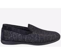 Cotswold Stanley Loafer Slippers Mens Black