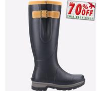 Cotswold Stratus Unisex Hiking Outdoor Trail Walking Wellington Boot Black