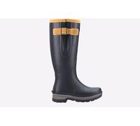 Cotswold Stratus Wellington Boot Black Cotton lining, Internal gusset for impr