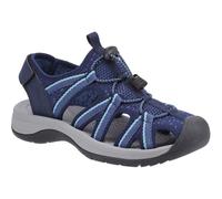 Cotswold Upton Sandal Female Navy/Turquoise Size 4
