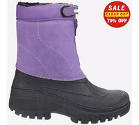 Cotswold Venture Waterproof Winter Boot Junior Purple