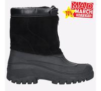 Cotswold Venture Mens Winter Outdoor WATERPROOF Wellington Boot Black