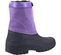 Cotswold Venture Waterproof Winter Boot Purple rubber galosh, Hard wearing out