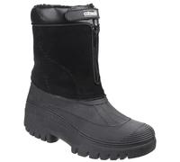 Cotswold Venture Winter Boots Waterproof Rubber Galosh Faux Fur Lined Weather