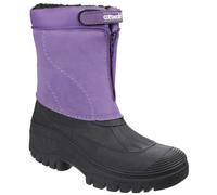Cotswold Venture Winter Boots Waterproof Rubber Galosh Faux Fur Lined Weather