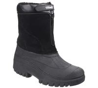 Cotswold Venture Winter Boots Waterproof Rubber Galosh Faux Fur Lined Weather