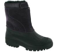 Cotswold Venture women's purple fur-lined waterproof front-zip winter boot
