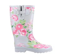 Cotswold Women's Blossom Tall Wellington Boots - Pink/Grey