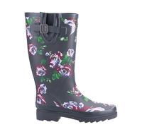 Cotswold Women's Blossom Tall Wellington Boots - Purple/Grey