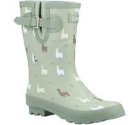Cotswold Womens/Ladies Farmyard Alpaca Mid Calf Wellington Boots - Green - 6 UK - Green