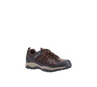 Cotswold Women's 'Maisemore Low' Suede PU Mesh Hiking Shoes in Brown | Size: 11 Cotswold Brown 11