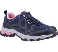 Cotswold Womens Walking Shoes Trainers Wychwood Low Lace Up Navy Pink UK Size