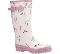 Cotswold Womens Wildflower Wellington Boots - Pink - 6 UK - Pink