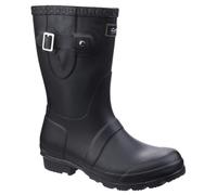 Cotswold Womens Windsor Short Waterproof Wellington Boots - Black - Black - 8 UK