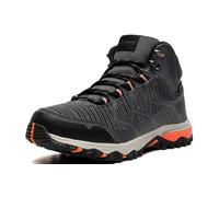 Cotswold Wychwood Mid Water-resistant Women'sHiking Boots: Grey with Blue/ UK 8