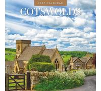 Cotswolds - 2027 Square Wall Calendar - by Red Robin Publishing
