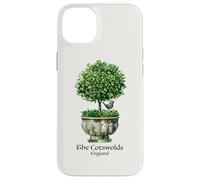 Cotswolds England Topiary Bird Romantic English Garden Art Case for iPhone 14 Plus