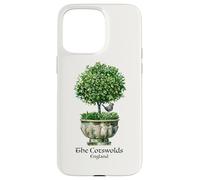 Cotswolds England Topiary Bird Romantic English Garden Art Case for iPhone 15 Pro Max